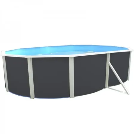 Piscina Toi Antracite Mallorca 500x366x120 cm 8880