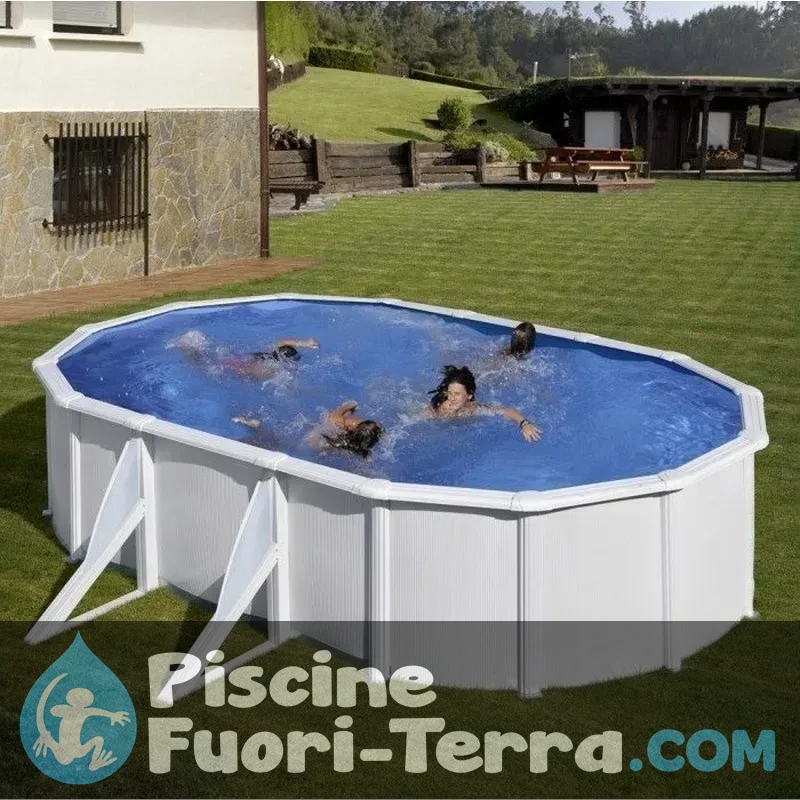 Piscina fuori terra Gre Fidji 610x375x120 cm
