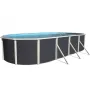 Piscina Toi Antracite Mallorca 915x457x120 cm 8879