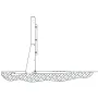 Piscina Toi Antracite Ibiza Compact 550x366x132 cm 8883