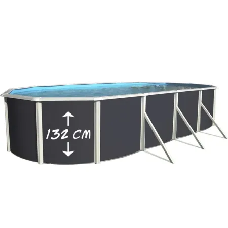 Piscina Toi Antracite Prestigio 915x457x132 cm