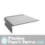 Tavolo alluminio 44.5x65x5 cm