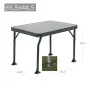 Tavolo alluminio verniciato 44.5x65x5 cm
