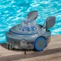 Robot a batteria ricaricabile per piscine fuori terra e interrate