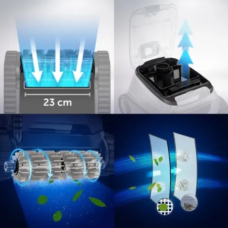 Pulitore Elettrico Pool & Spa Vac Gre CSPA