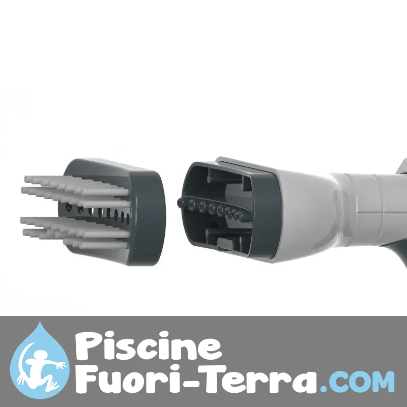 Telone Copertura Invernale Per Piscina Rotonda – Diametro 610 Cm, 180 G/m², Con Occhielli, Cavo E Tenditore - 4