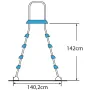 Scaletta con Piattaforma 142 cm 2x4 gradini Gre AR11680