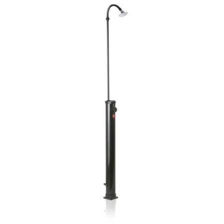 Doccia Solare Rotonda Divisa 9 l PVC Scuro Gre AR1009