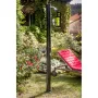 Doccia Solare Rotonda Divisa 20 l PVC Scuro Gre AR1020P