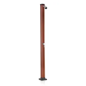 Doccia Solare Rotonda 20 l PVC simile al Legno Gre AR1020W