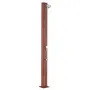 Doccia Solare Rotonda 32 l simile al Legno Gre DSALR32W