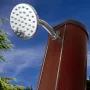 Doccia Solare Rotonda 32 l simile al Legno Gre DSALR32W