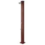 Doccia Solare Rotonda 32 l simile al Legno Gre DSALR32W