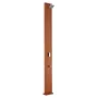 Doccia Solare Quadrata 32 l simile al Legno Gre DSALC32W