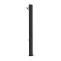 Doccia solare 40 l in PVC colore nero con rubinetto lavapiedi Gre SSP40