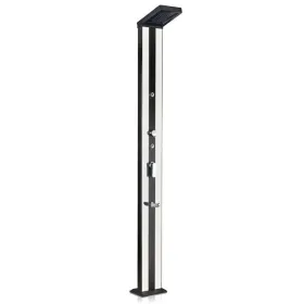 Doccia Solare Alluminio Luxe 38 l con Lavapiedi e Spruzzi Gre DSALP38