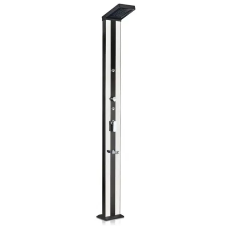 Doccia Solare Alluminio Luxe 38 l con Lavapiedi e Spruzzi Gre DSALP38