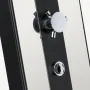 Doccia Solare Alluminio Luxe 38 l con Lavapiedi e Spruzzi Gre DSALP38