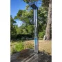 Doccia Solare Alluminio Luxe 38 l con Lavapiedi e Spruzzi Gre DSALP38