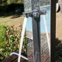 Doccia Solare Alluminio Luxe 38 l con Lavapiedi e Spruzzi Gre DSALP38