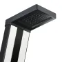 Doccia Solare Alluminio Luxe 38 l con Lavapiedi e Spruzzi Gre DSALP38