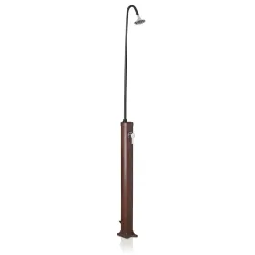 Doccia Solare 9 l in PVC Aspetto Legno Gre AR1009W