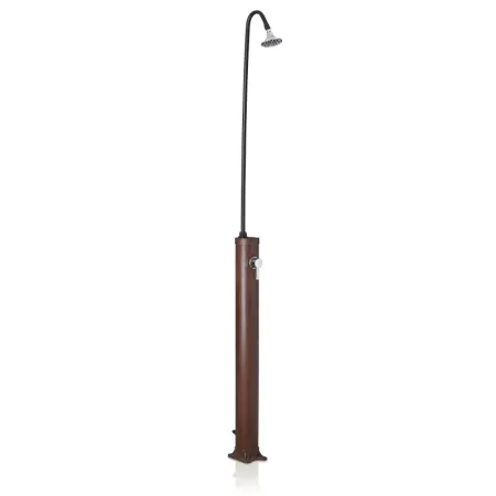 Doccia Solare 9 l in PVC Aspetto Legno Gre AR1009W
