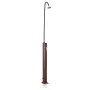 Doccia Solare 9 l in PVC Aspetto Legno Gre AR1009W
