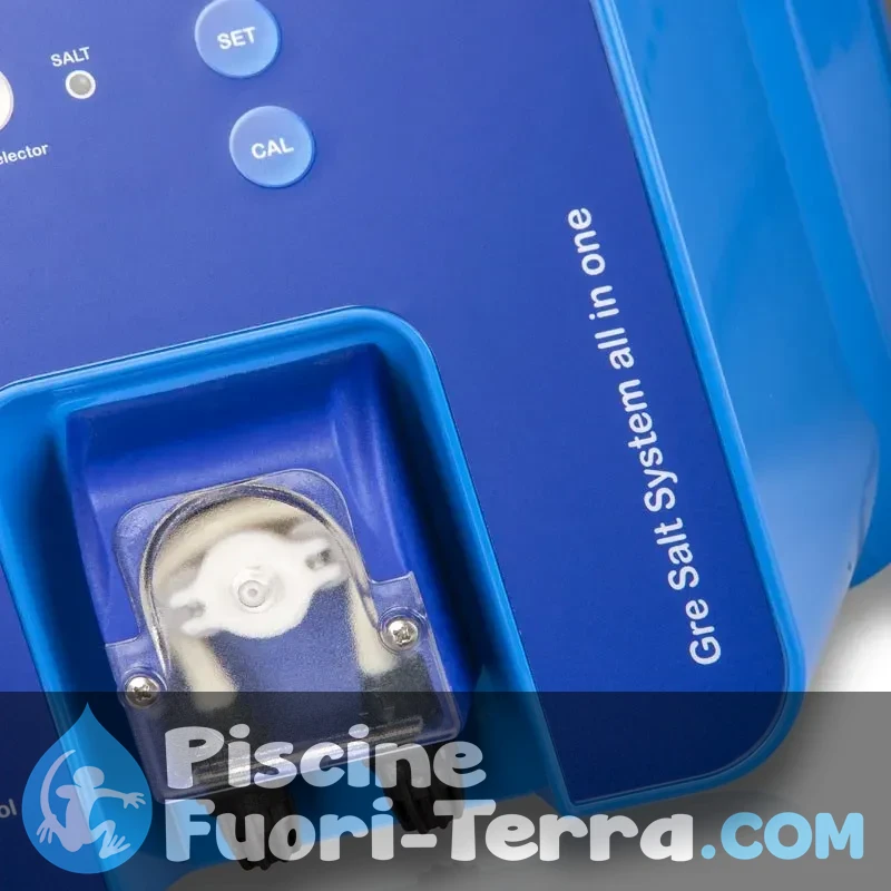 Dosatore automatico di cloro a pasticche esterno per piscina