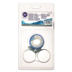 Teflon e 4 fascette di 38/32 mm metalliche Gre AR510