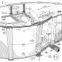 Pezzi di Ricambio Piscine Ovali Bianche con Sistema Omega da 132 cm