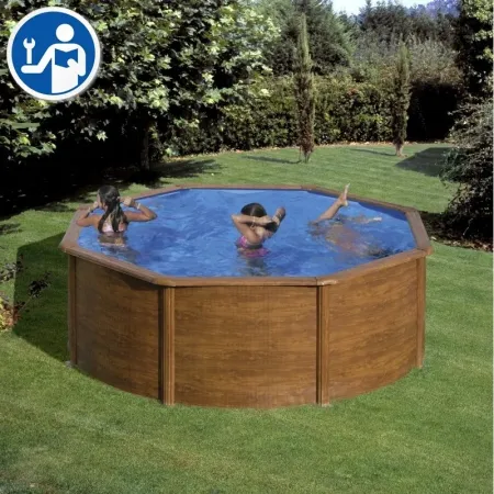 Pezzi di Ricambio Piscine Rotonde in Finto Legno de 120 cm