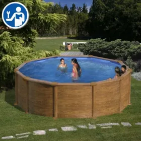 Pezzi di Ricambio Piscine Rotonde in Finto Legno de 132 cm