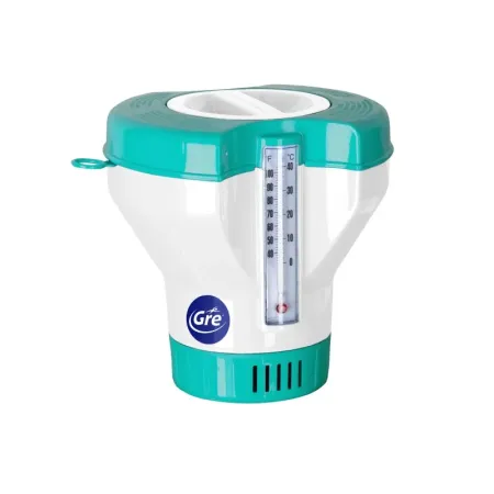 Dosatore di cloro con termometro per pastiglie da 20-500 gr Gre 40070