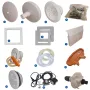 Ricambi per Filtri a Cartuccia Skimmer 3.8 m3/h Gre AR125