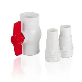 Valvola a Sfera e 2 Raccordi Filettati da 38-32 mm Gre AR512