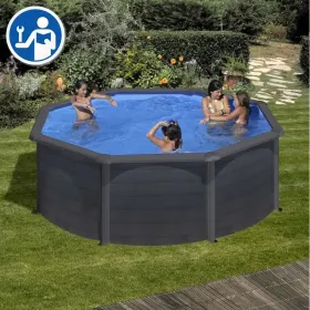 Pezzi di Ricambio Piscine Rotonde Finto Grafite da 120 cm