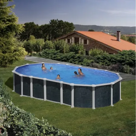 Piscina Gre Creta 730x375x132 KITPROV7388NRT