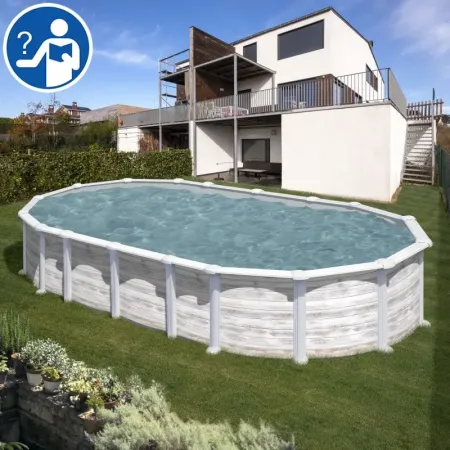 Pezzi di Ricambio Piscine Ovali Nordico con sistema Omega da 132 cm