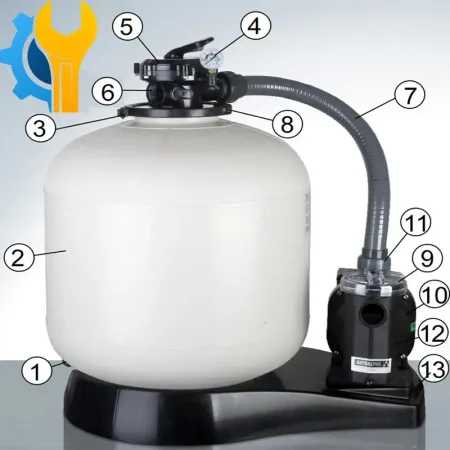 Pezzi di Ricambio Filtro a Sabbia Gre FA6100