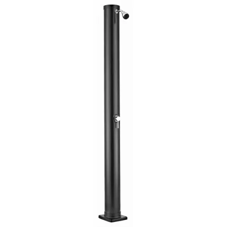 Doccia Solare Rotonda 38 l PVC Scuro Gre AR1035