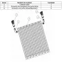 Riscaldatore Solare Piscine Autoportanti Gre AR20693