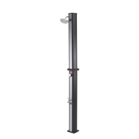 Doccia solare 35 l in PVC con rubinetto lavapiedi colore nero Gre AR1035P