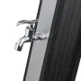 Doccia solare 35 l in PVC con rubinetto lavapiedi colore nero Gre AR1035P