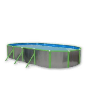 Piscina Toi Silver Ovale 730x366x120