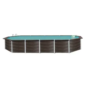 Piscina in Legno Composito 806x386x124 8983