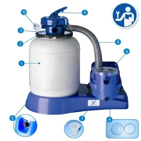 Pezzi di Ricambio Filtro a Sabbia Gre AR-1300