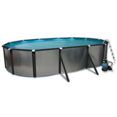 Piscina Toi Silver Ovale 640x366x120