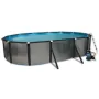 Piscina Toi Silver Ovale 640x366x120
