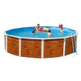 Piscina Toi Decorate Silver Luna 460x120 N101